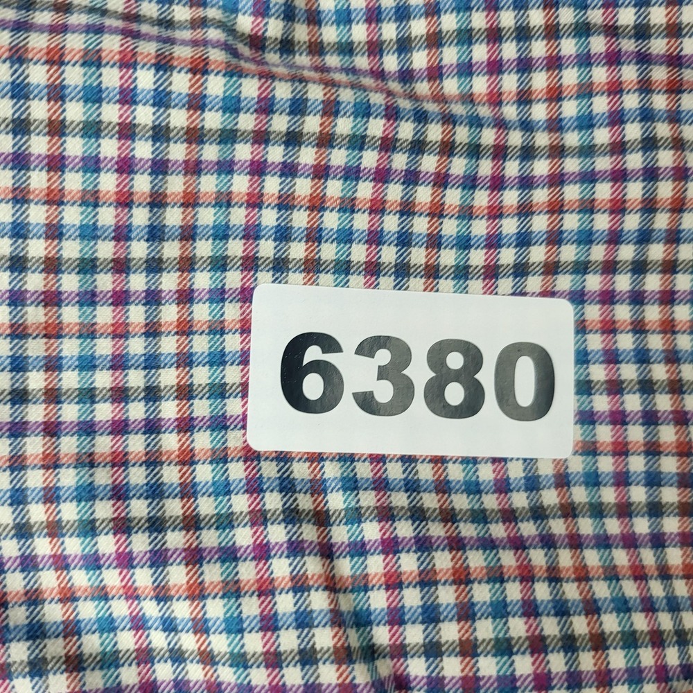 Ralph Lauren Shirt Mens XL Blue Check Long Sleeve Button Down Pony Logo Slim Fit - Picture 7 of 7